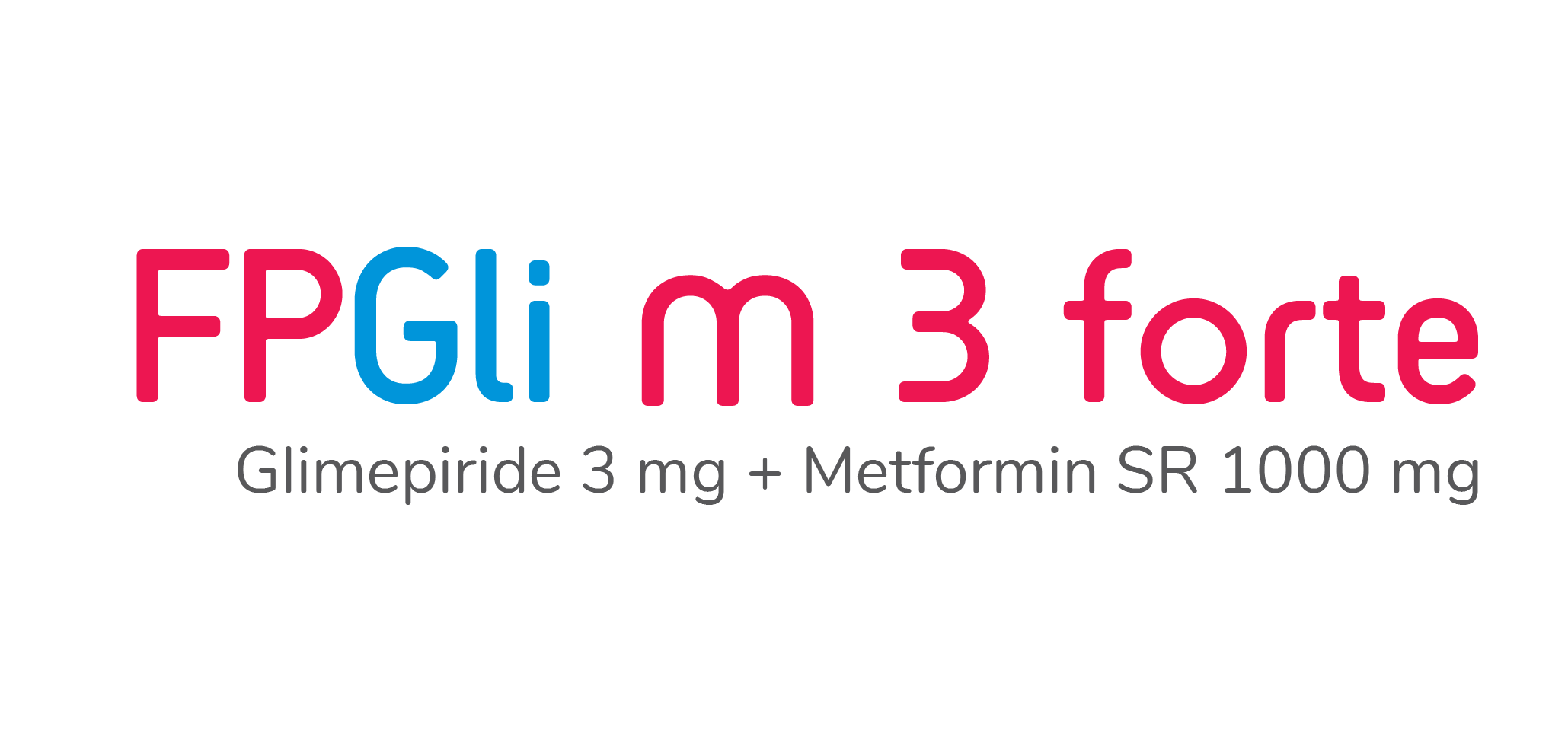 FP Gli m 3 forte | Glimepiride 3 mg + Metformin SR 1000 mg